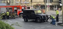 Vehicle crashes into crowd in Stuttgart, Germany; 8 injured