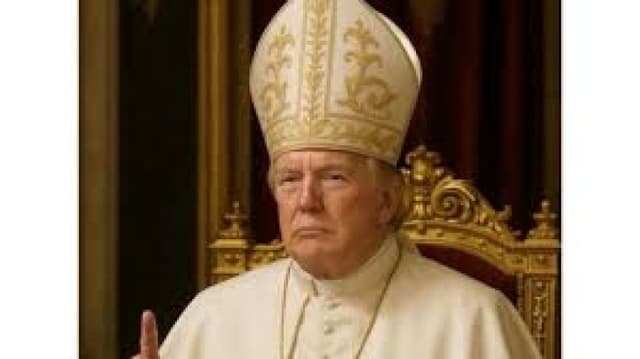 Trump sparks online frenzy with AI image of self as Pope