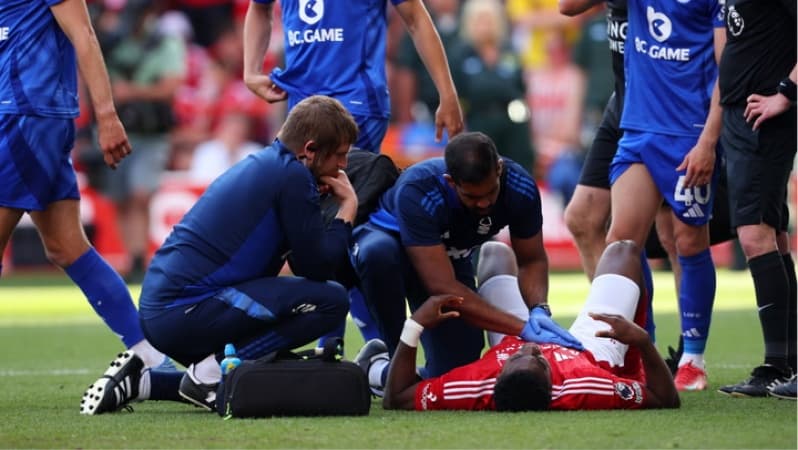 How Taiwo Awoniyi was sent to hospital intensive care unit by the worst rule in football