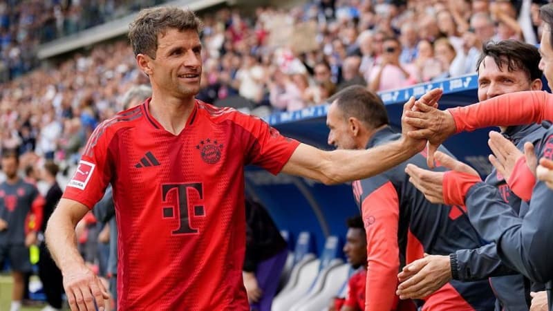 Muller says farewell as Bayern win on final day