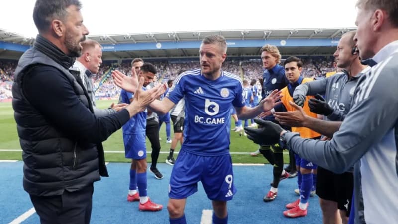 500 games, 200 goals - how Vardy said goodbye to 'the club I love'