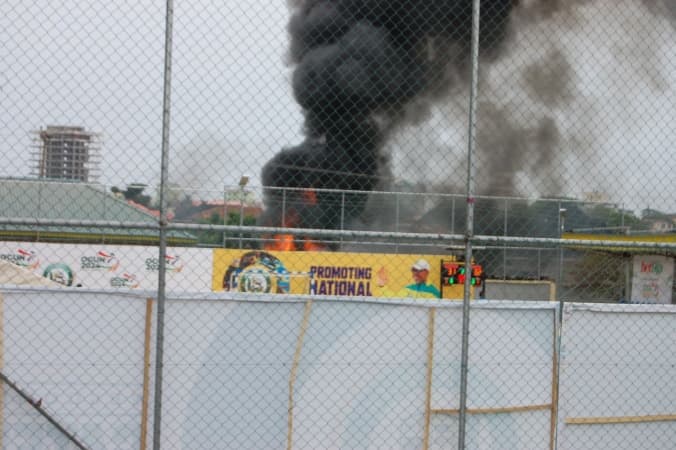 BREAKING: Pandemonium as explosion rocks National Sports Festival