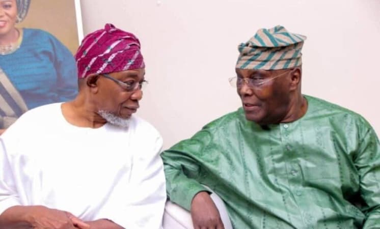 ‘Tinubu will fall in 2027’ – Aregbesola, Atiku meet in Osun