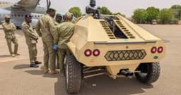Niger unveils first locally-made military vehicle for national defense
