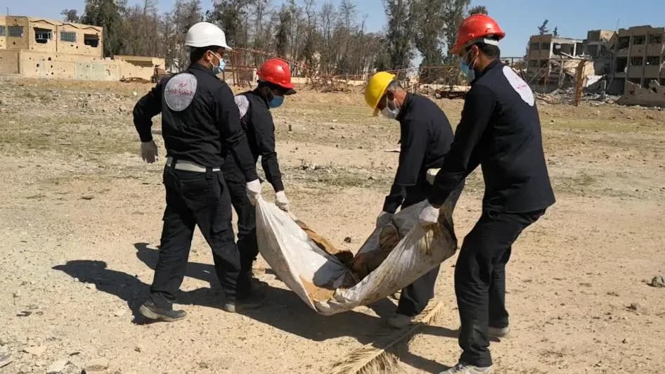 Remains of 3 missing people found in Syria, identities unknown