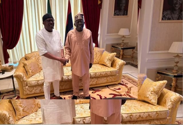 Fubara visits Tinubu in Lagos