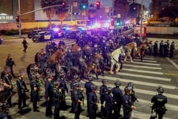 Immigration Riots: US Police begin ‘mass arrests’ as curfew takes effect in Los Angeles