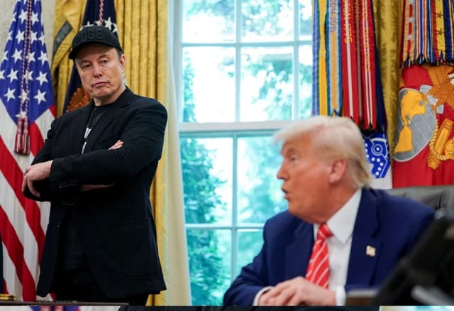 Elon Musk says he regrets some posts he made about Donald Trump