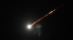 JUST IN: Smoke billows over Tel Aviv after Iran fires missiles 