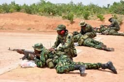 NDA conducts exercise camp highland, urges communities not to panic