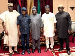 Wike, Ortom, Ikpeazu, Fayose’s visits to Tinubu spark reactions in PDP