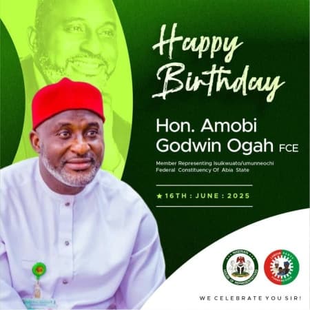 Isuikwuato celebrates Rep Amobi Ogah on his birthday