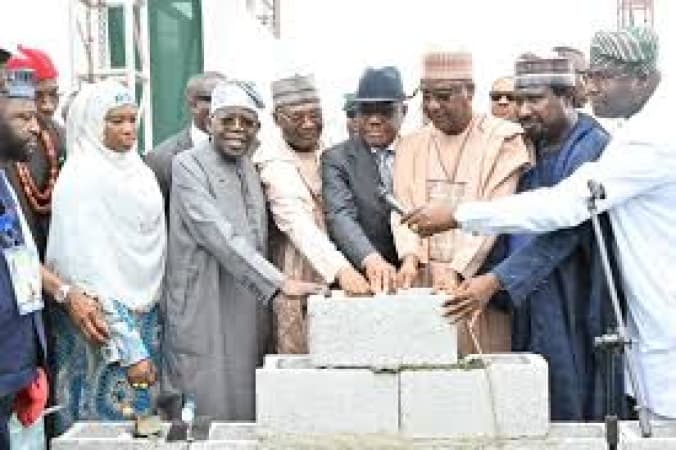 Tinubu flags off work on new INEC Annex Office, says Commission remains pillar of Nigeria’s democracy