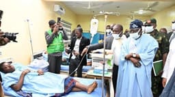 Benue Killings: Tinubu visits injured victims at Teaching Hospital