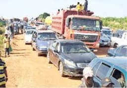 Traffic gridlock as trailer crushes 3 on Madalla-Zuba Road