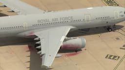 Pro-Palestinian activists vandalise UK military planes in protest against Gaza War