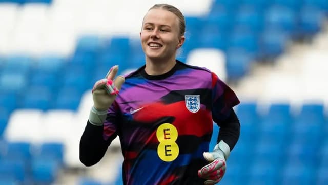 Inspiring story of girl who overcame serious eye condition to become England goalkeeper despite being told by doctors not to play football