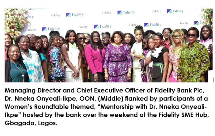 Fidelity MD, Onyeali-Ikpe to women: Embrace lifelong learning and collaboration for career success