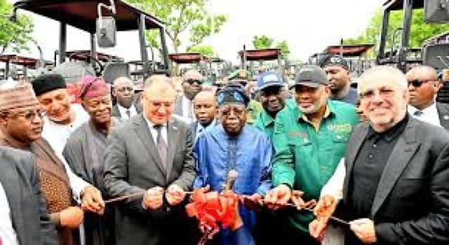 Nigeria?s agricultural renaissance has begun ? Tinubu declares as he launches 2,000 tractors for mechanised farming