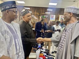 PDP leaders, governors storm INEC over internal crisis