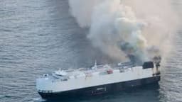 Cargo ship carrying 3,000 vehicles, including 800 EVs, sinks in the Pacific Ocean