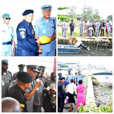Customs Western Marine Command impounds contraband worth over N352 million