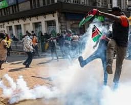 Kenya protests are ‘coup attempt’, says minister
