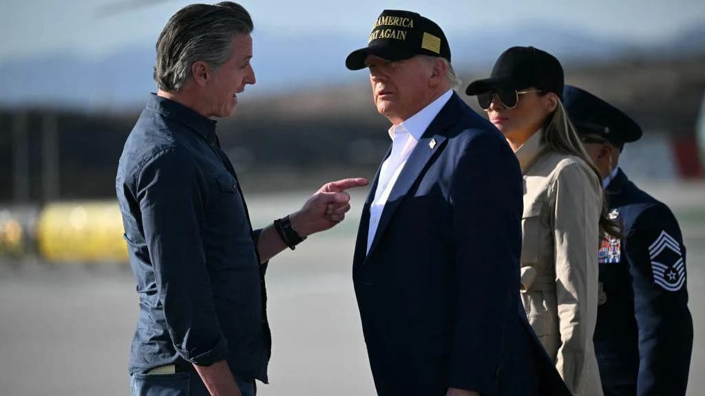 Newsom v Trump holds promise and peril for California governor
