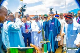 Edo Governor commissions Sokoto water and road projects.