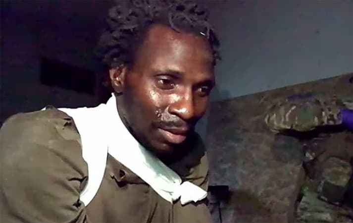 BREAKING: Nigerian fighting for Russia captured in Ukraine