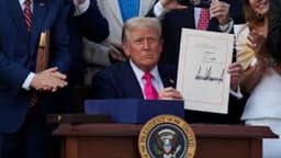 Democrats try to spoil Trump’s victory party by slamming his greatest domestic win