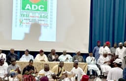 37 ADC chairmen back interim leadership after Abuja meeting
