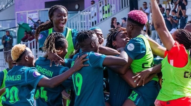 BREAKING: Super Falcons dethrone South Africa, romp into WAFCON final in Morocco