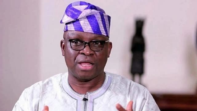 How my wife stopped me from abusing Buhari when he died — Fayose
