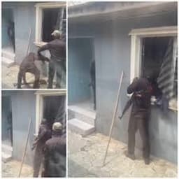 Police react to viral video of officers forcing entry into Ado-Ekiti apartment