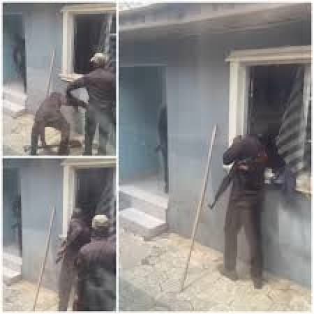 Police react to viral video of officers forcing entry into Ado-Ekiti apartment
