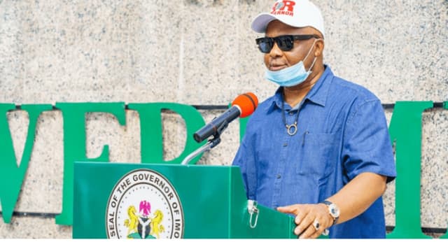 Uzodimma hails Super Falcons, celebrates Imo players