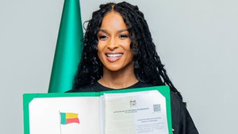 US Grammy winner Ciara becomes citizen of Benin under new slavery descendants’ law