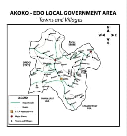 Group in Edo requests splitting of Akoko-Edo LGA into three