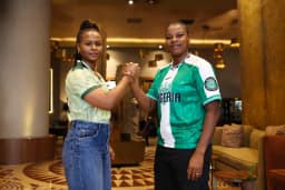 Nigeria vs South Africa: Legends Oparanozie, Dlamini Stoke Flames ahead of Titans’ Semifinal Showdown