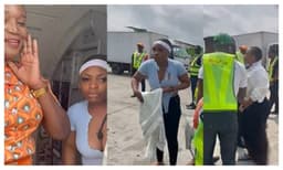 Ibom air hostess threatened to deal with Comfort Emmanson during flight ? Eyewitness