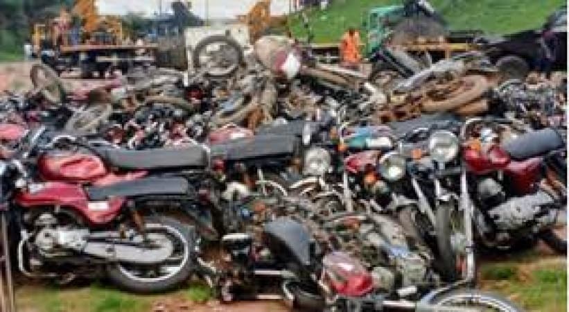 Lagos task force seizes 668 motorcycles in 1 week