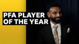 Salah and Rogers scoop PFA player of the year awards