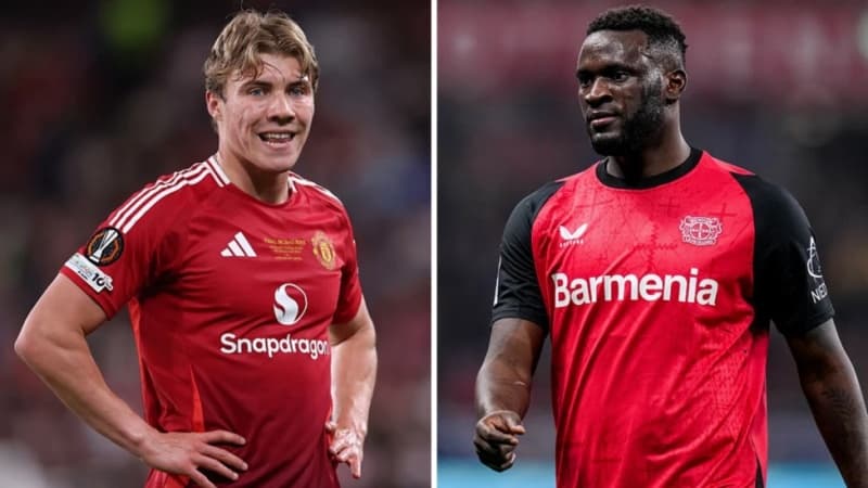 Victor Boniface is on the brink of completing AC Milan loan move, as Hojlund's Milan hopes fade