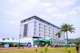 Mbah unveils renovated Hotel Presidential abandoned two decades ago