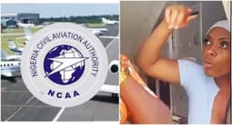 Ibom Air: NCAA Meets Comfort Emanson, Crew Members