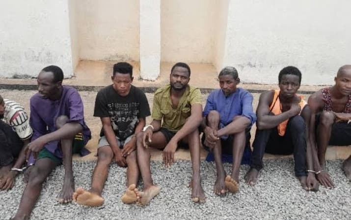 Police detain notorious kidnap kingpin, 5 others in Nasarawa forest