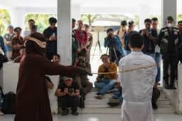 Indonesia: Two men publicly flogged 76 times for same-sex relations