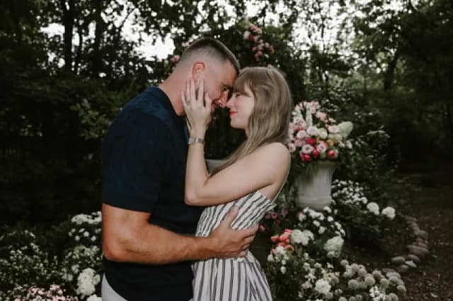 Taylor Swift announces engagement to Travis Kelce on Instagram