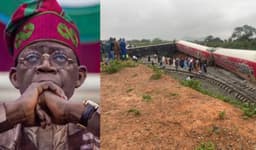 Tinubu Expresses Sadness Over Abuja–Kaduna Train Derailment, Assures Swift Action